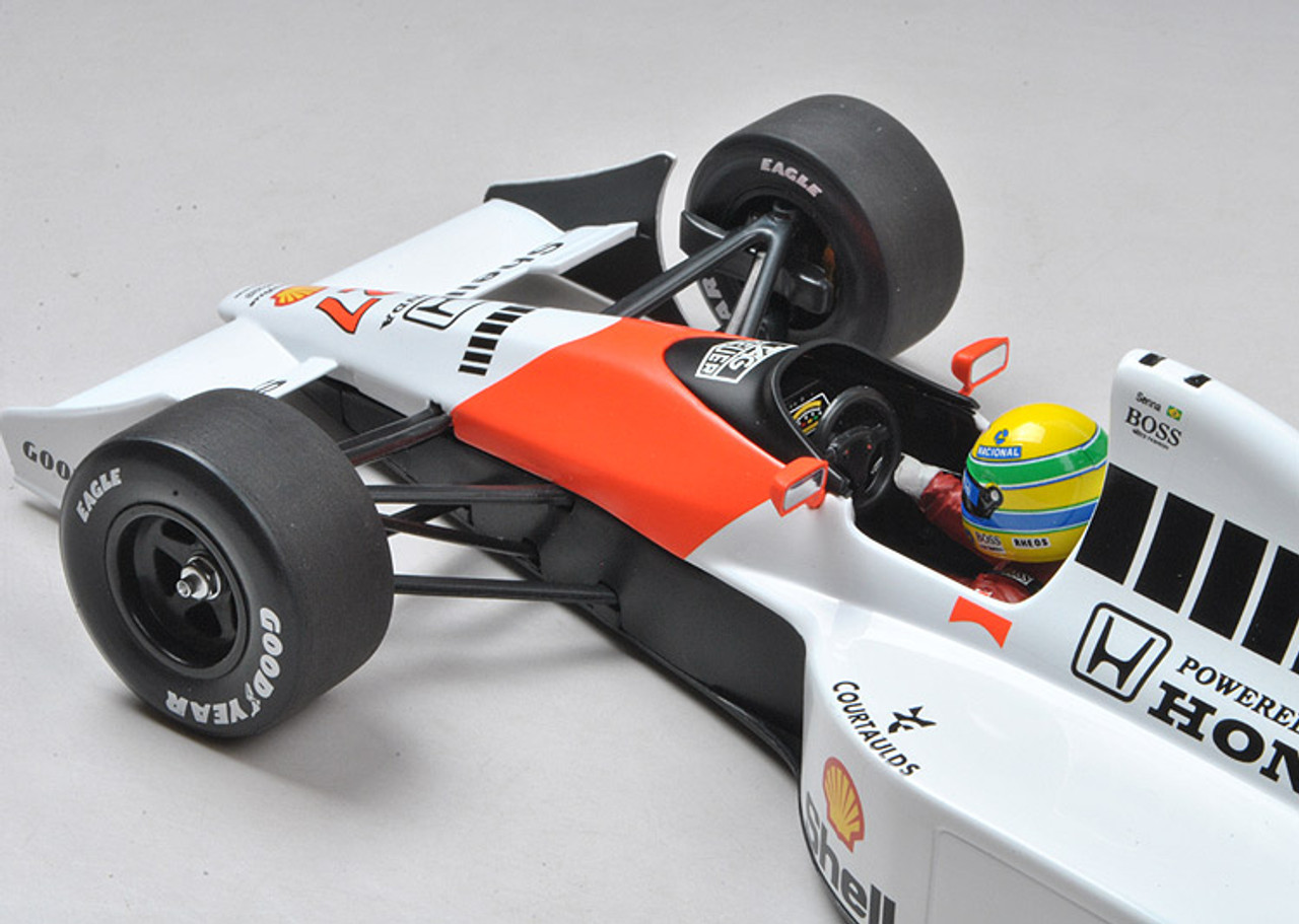 1/18 Minichamps Formula 1 F1 McLaren Honda MP4/5B MP4-5B - AYRTON SENNA -  WORLD CHAMPION 1990