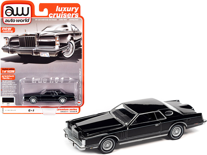 1977 Lincoln Continental Mark V Black 