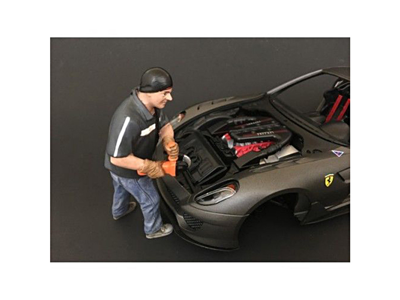 "Chop Shop" Mr. Chopman Figure for 1/18 Scale Models by American Diorama