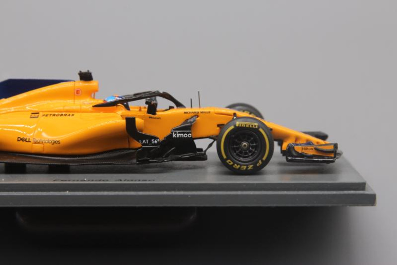 1/43 Spark Formula 1 F1 Alonso McLaren MCL33 Australian GP 2018 Diecast Car Model