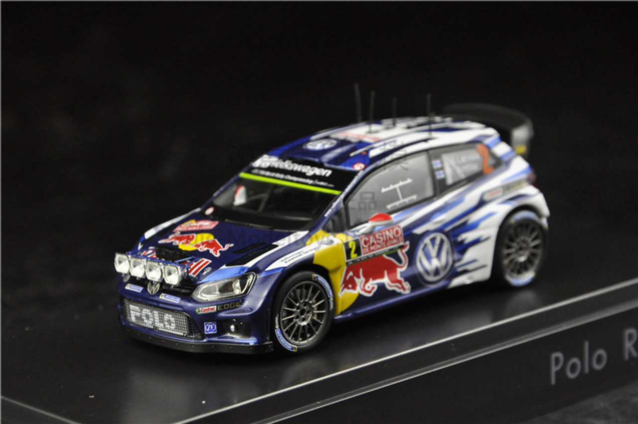 1/43 Dealer Edition Volkswagen VW Polo R WRC Diecast Car Model