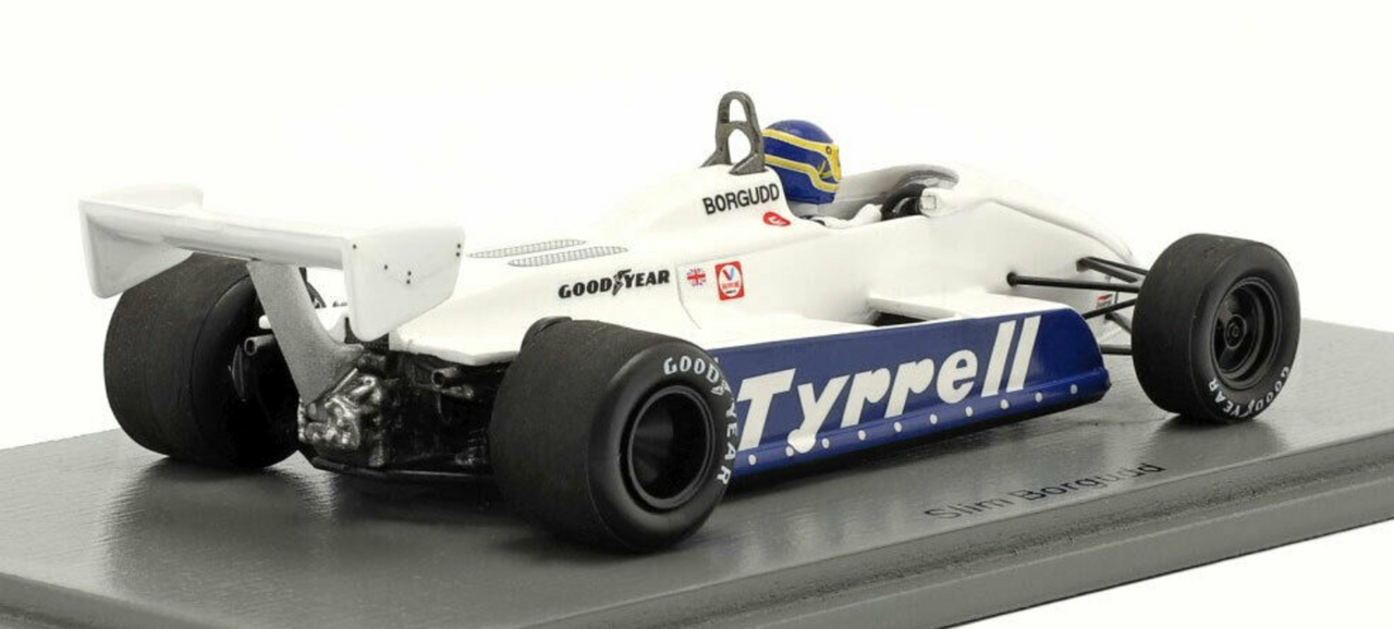 1/43 Tyrrell 011 No.4 South African GP 1982 Slim Borgudd