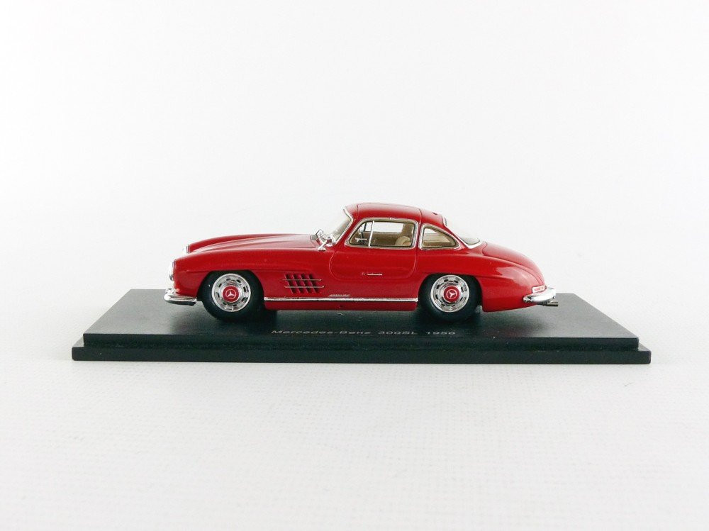 1/43 Spark 1956 Mercedes-Benz MB 300SL 300 SL (Red) Diecast Car