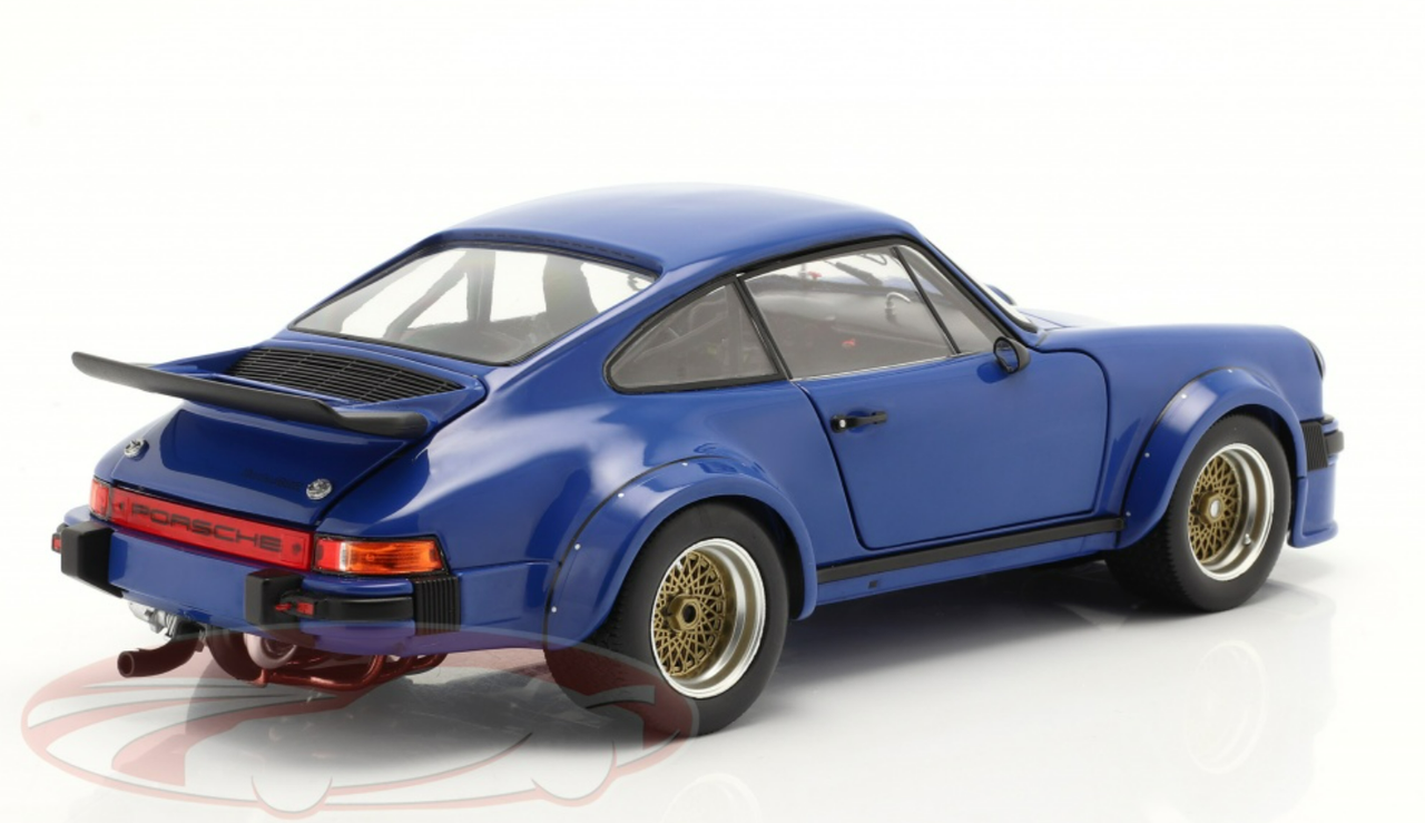 1/18 Schuco 1976 Porsche 911 934 RSR (Monaco Blue) Diecast Car Model Limited