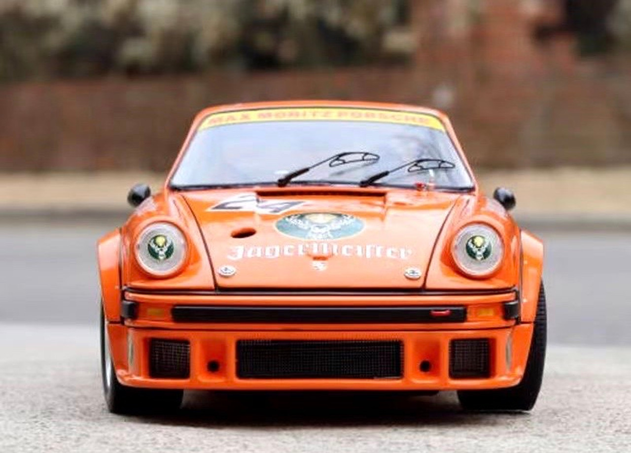 1/18 Schuco 1976 Porsche 934 RSR Jägermeister #24 10th 1000km 