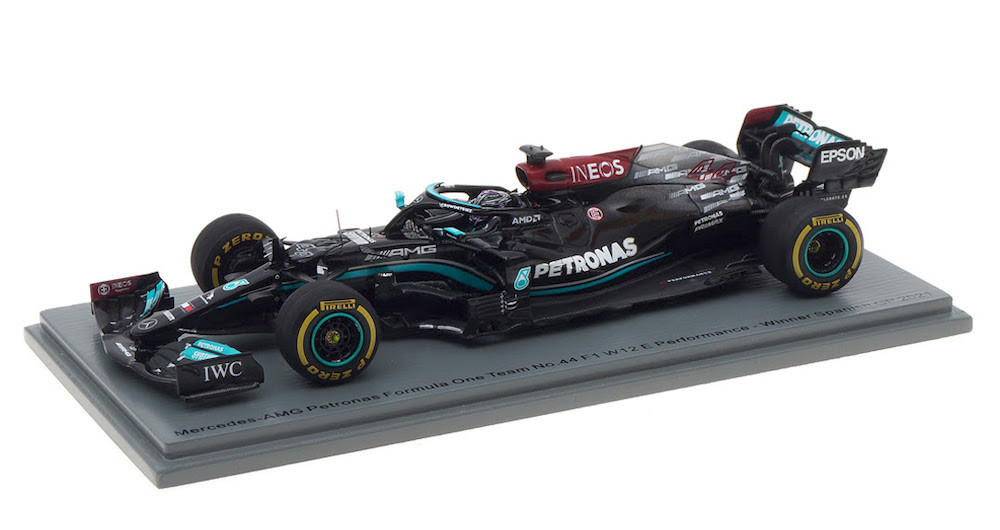 spark 1/43 Mercedes AMG F1 W12 Winner Bahrain GP 2021 #44 L