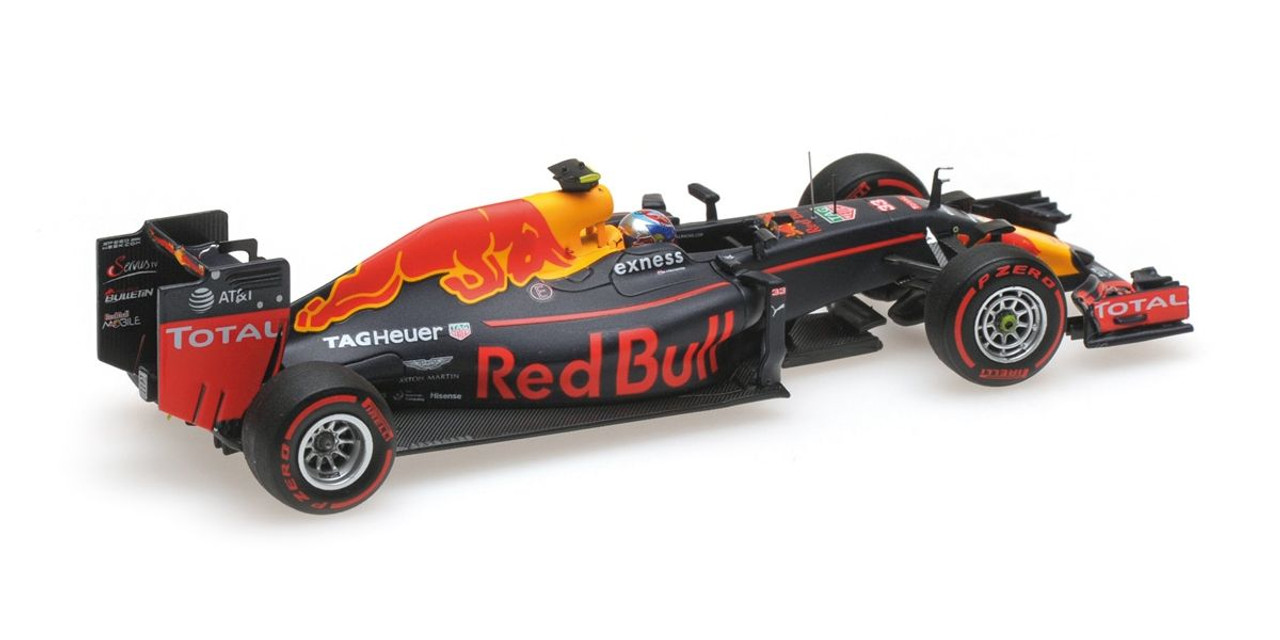 1/43 Minichamps Max Verstappen Red Bull RB12 #33 3rd Germany GP formula 1  2016 Car Model