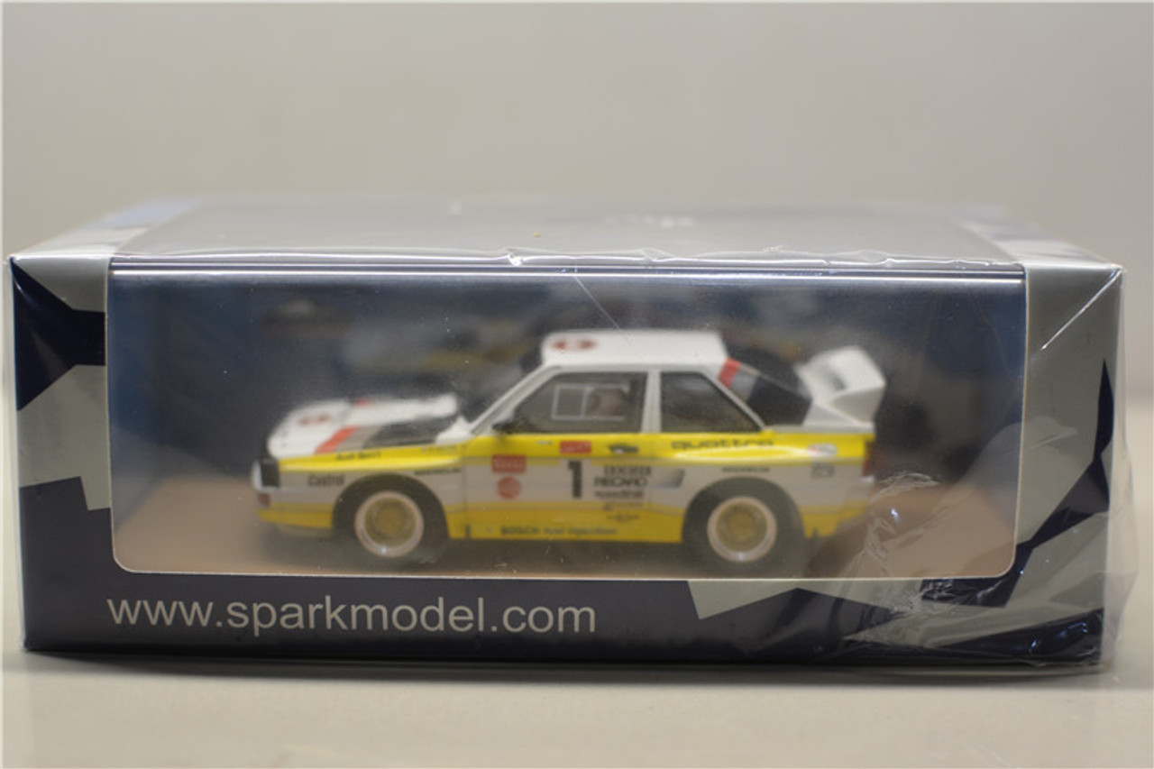 1/43 Spark Audi Quattro Sport Winner Pikes Peak 1985 Michele