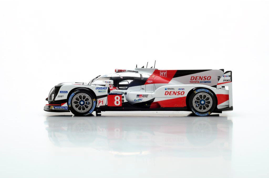 1/43 Spark Toyota TS050 HYBRID #8 8th Le Mans 2017 Buemi Davidson