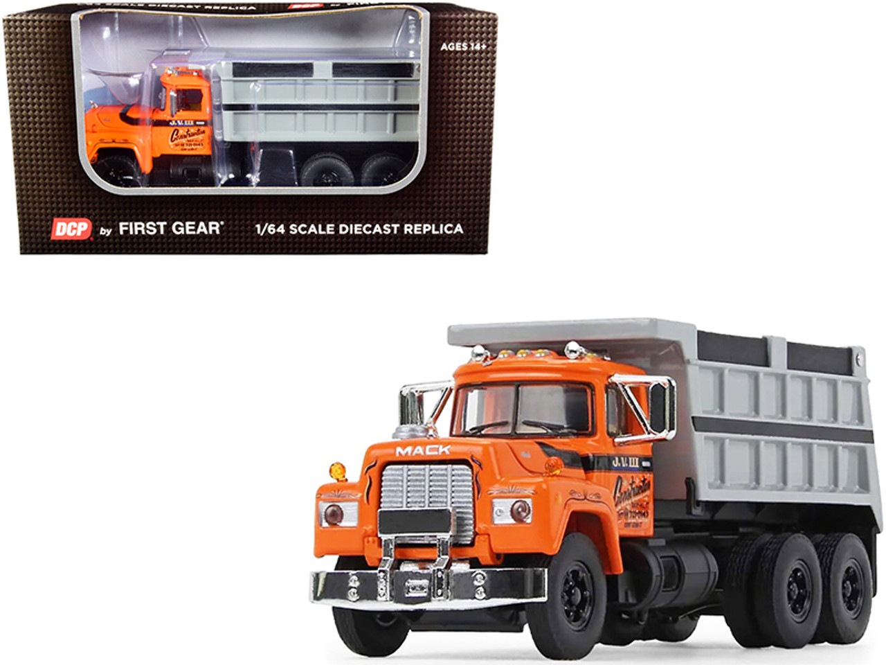 Rc mack sales dump truck