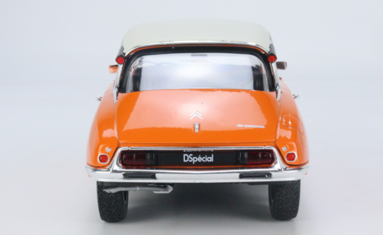 1/18 Solido 1972 Citroen D Special (Orange) Diecast Car Model