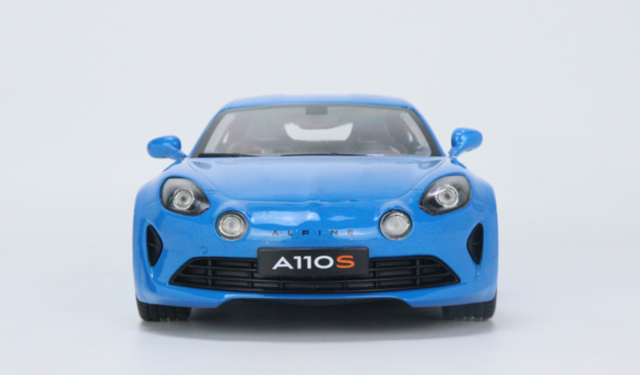  1/18 Solido ALPINE A110 S BLEU ALPINE 2019 Diecast Car Model