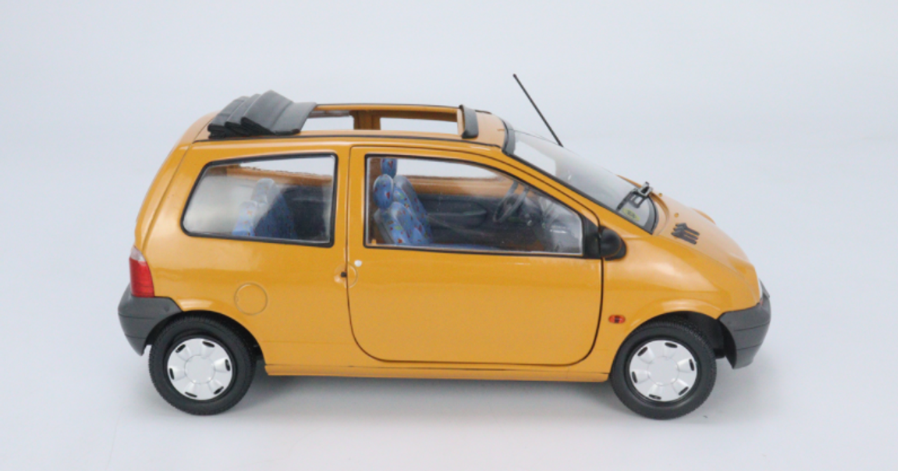 Miniature Renault 4L Plein Air Jaune