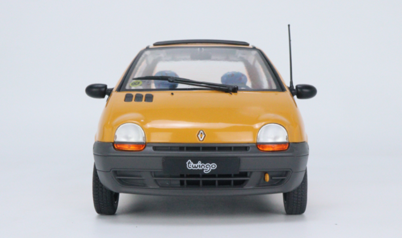  1/18 Solido Renault Twingo Ph.1 Open Air Jaune Indien 1993 Diecast 2 door open 