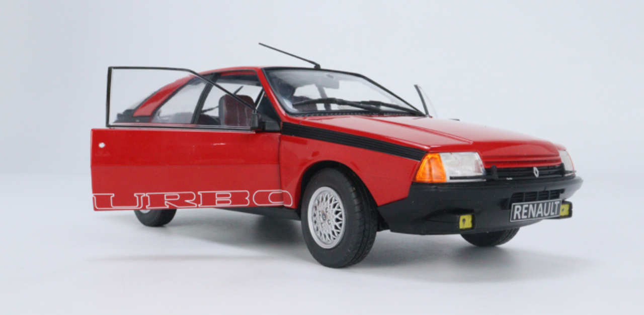  1/18 Solido 1980 Renault Fuego Turbo (Red) Diecast Car Model