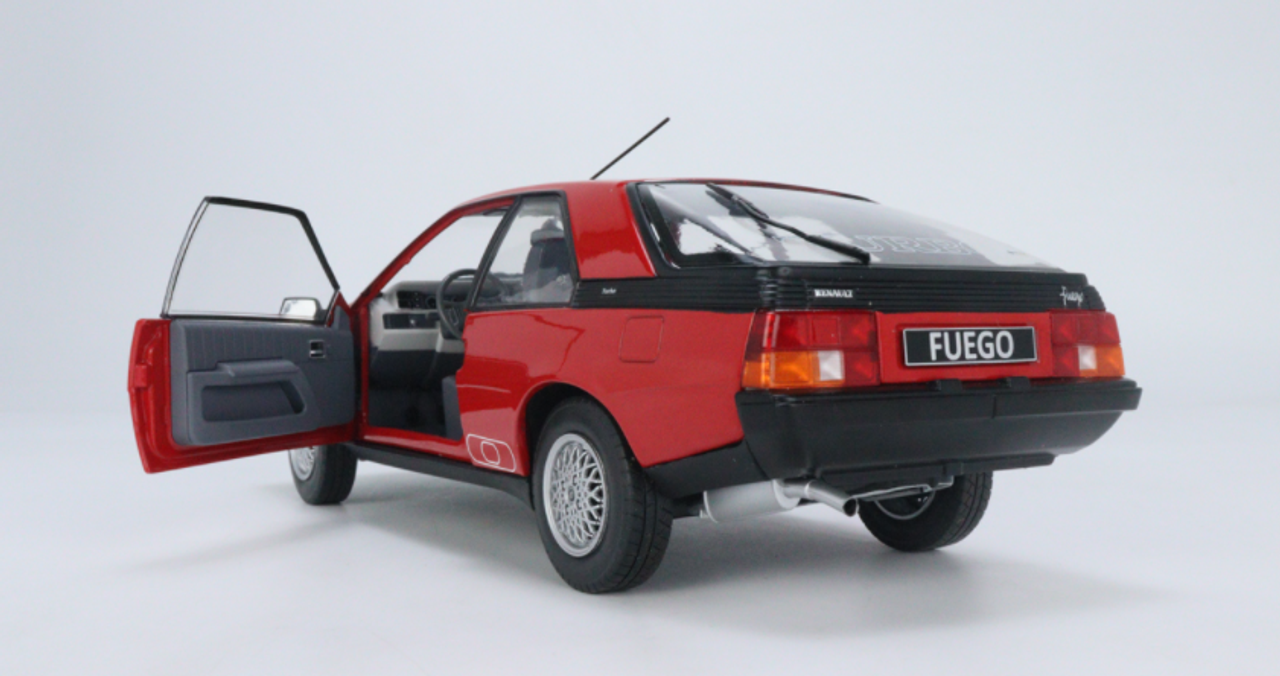  1/18 Solido 1980 Renault Fuego Turbo (Red) Diecast Car Model