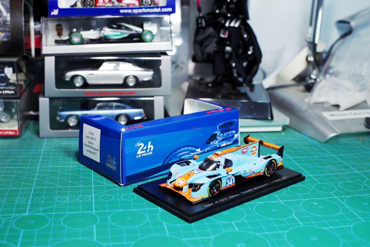 1/43 Spark Onroak Automotive Ligier JS P217 - Gibson - Tockwith Motorsports - Le Mans 2017 Car Model