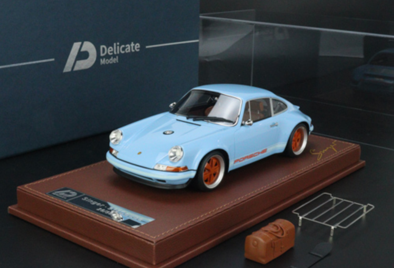 1/18 Delicate Model Porsche 911 Singer 964 (Sky Blue) Resin Car Model