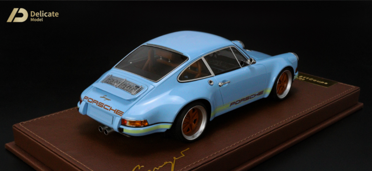 1/18 Delicate Model Porsche 911 Singer 964 (Sky Blue) Resin Car Model