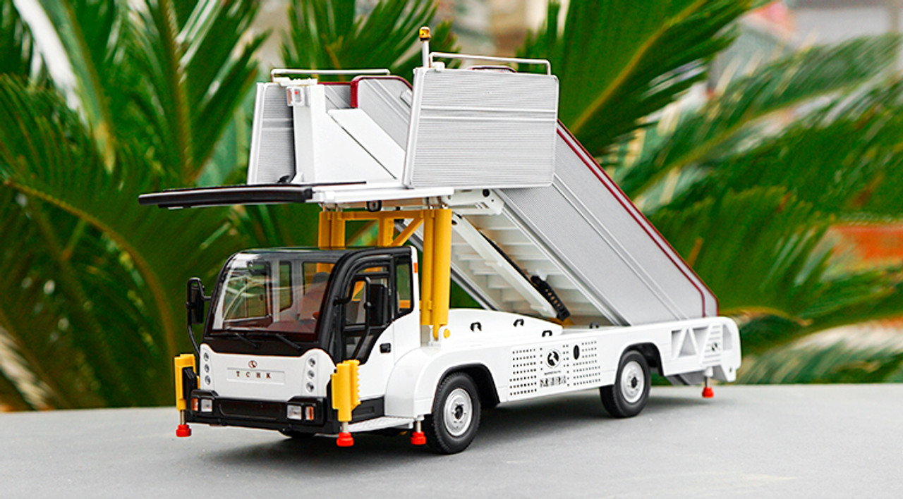 1/24 Dealer Edition Techking Airport Step Truck Ladder Vehicle Diecast Model
