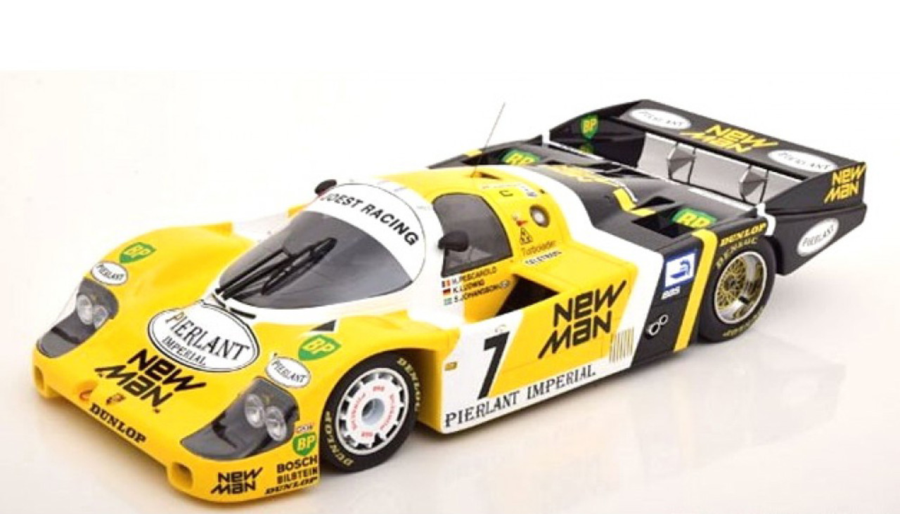 1/12 CMR Porsche 956B #7 Winner 24h LeMans 1985 Ludwig Barilla Winter Diecast Car Model