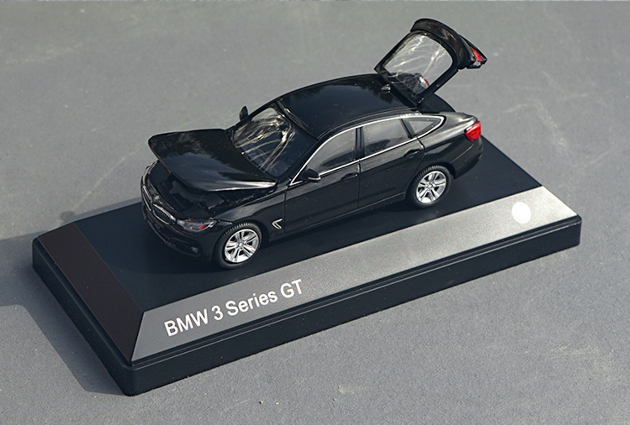 1/43 Dealer Edition BMW 3 Series GT 330i GT 340i GT (Black) Diecast Car Model