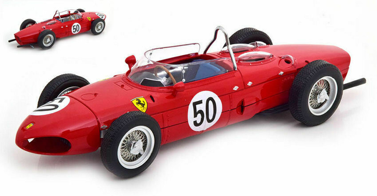 1/18 CMR G. Baghetti Ferrari 156 Sharknose #50 winner French GP formula 1 1961 Car Model