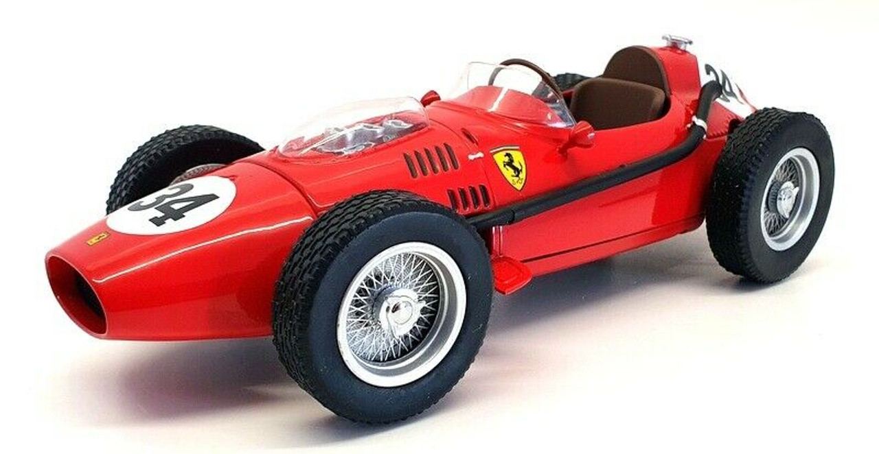 1/18 Luigi Musso Ferrari Dino 246 #34 2nd Monaco GP formula 1 1958 Car Model