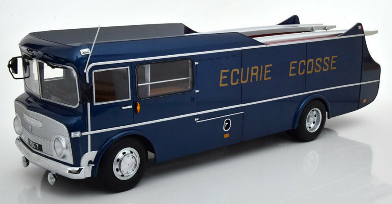 1/18 CMR Commer TS3 Truck Team Transporter Ecurie Ecosse 1959 (Blue Metallic) Diecast Car Model