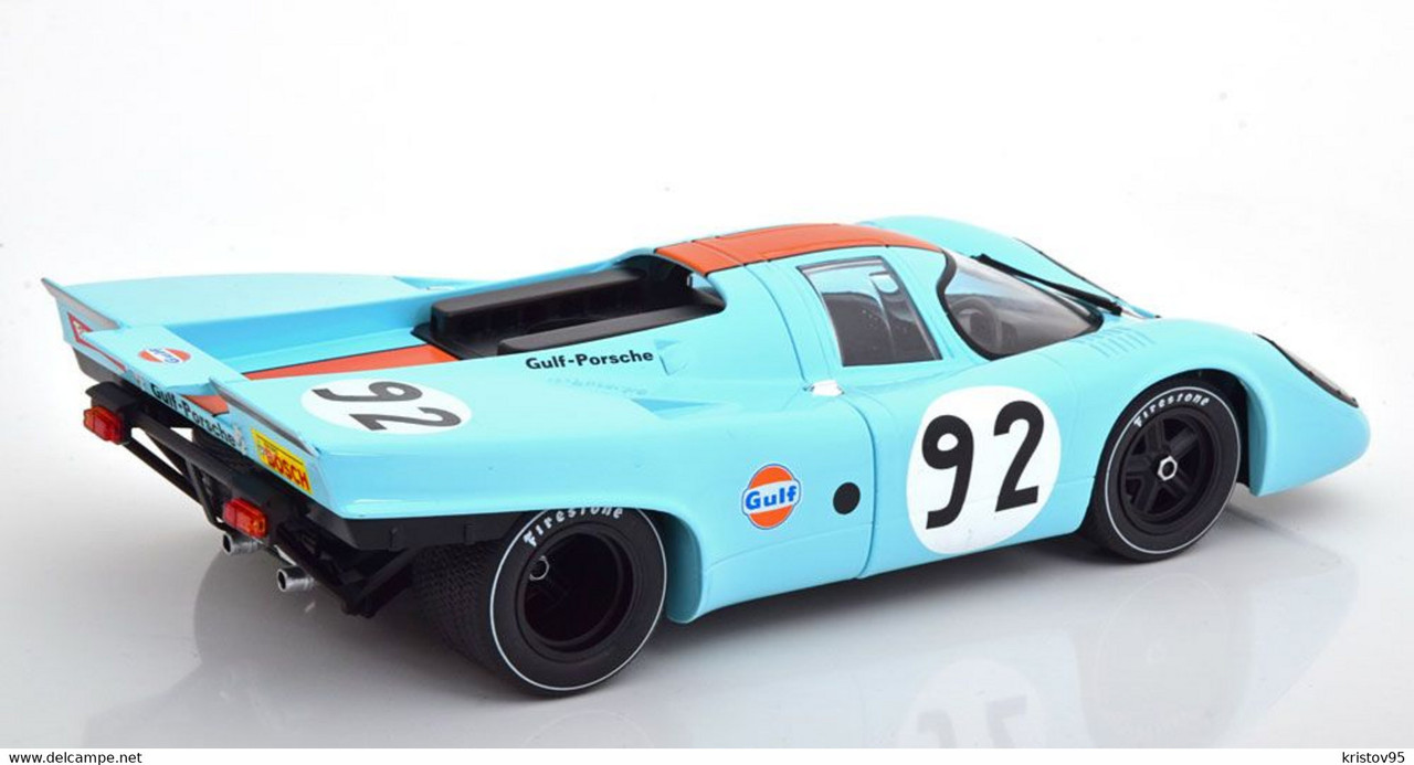 1/18 CMR Porsche 917K #92 Watkins Glen Can-Am 1971 Van Lennep Car Model