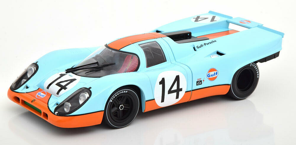 1/18 Porsche 917K Gulf #14 12h Sebring 1970 Siffert, Redman