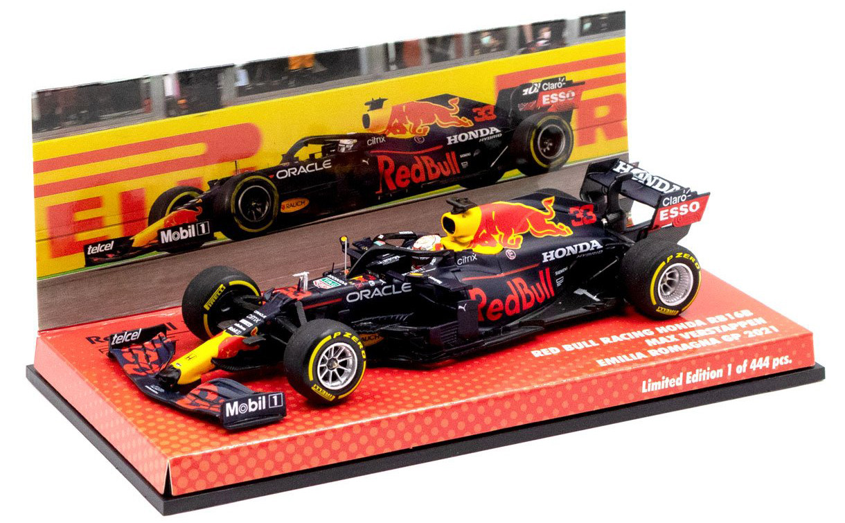 1/43 Max Verstappen Red Bull RB16B #33 formula 1 World Champion