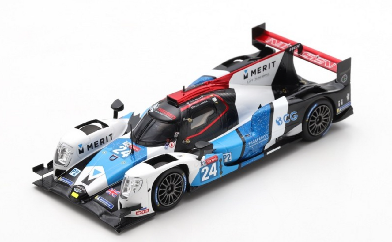 1/43 Oreca 07 - Gibson No.24 Nielsen Racing 24H Le Mans 2020 G. Grist - A. Kapadia - A. Wells