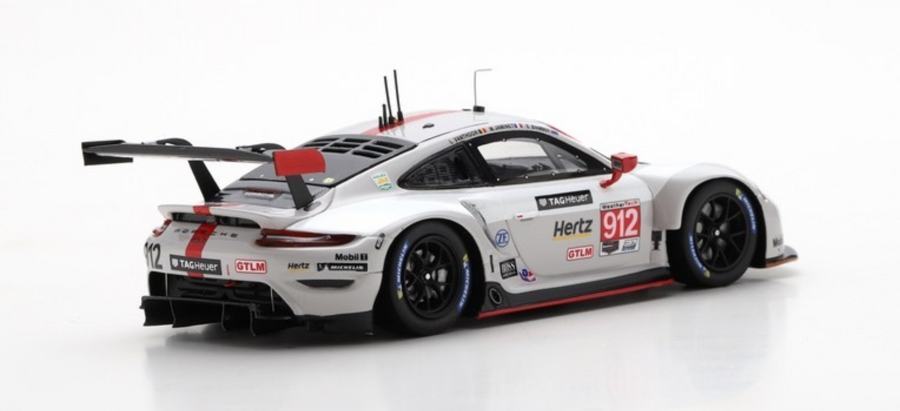 1/43 Porsche 911 RSR No.912 Porsche GT Team 2nd GTLM class 24H Daytona 2020 E. Bamber - M...