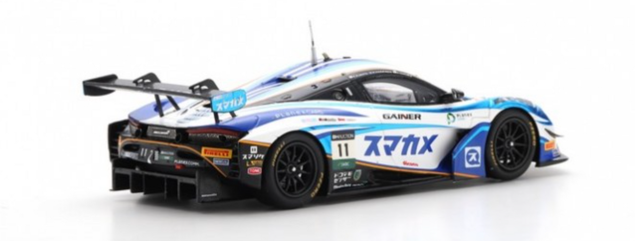 1/43 McLaren 720S GT3 No.11 PLANEX SMACAM RACINGSuzuka 10H 2019 M. Hakkinen - K. Kubota - H. Ishiura Limited 750