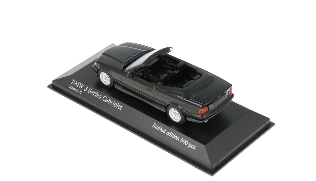 1/43 BMW 3 series (E36) Convertible (Black) Car Model