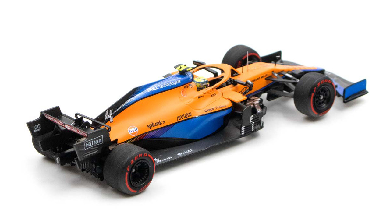 1/43 Lando Norris McLaren MCL35M #4 4th Bahrain GP Formula 1 2021 Car Model