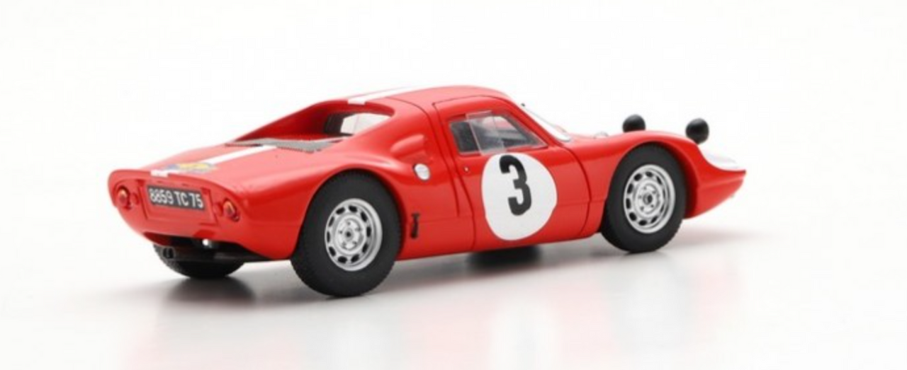 1/43 Porsche 904 GTS No.3 Rallye des Routes du Nord 1966 François Dumousseau - Mlle Roques Limited 300