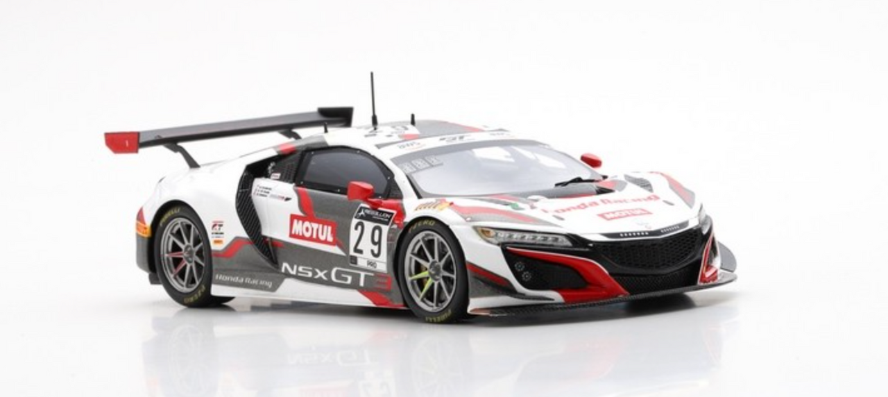 Honda Acura NSX GT3 ミニカー 1/43 1/43 Honda Acura NSX GT3 No.29 Team Honda Racing 9th 24H Spa