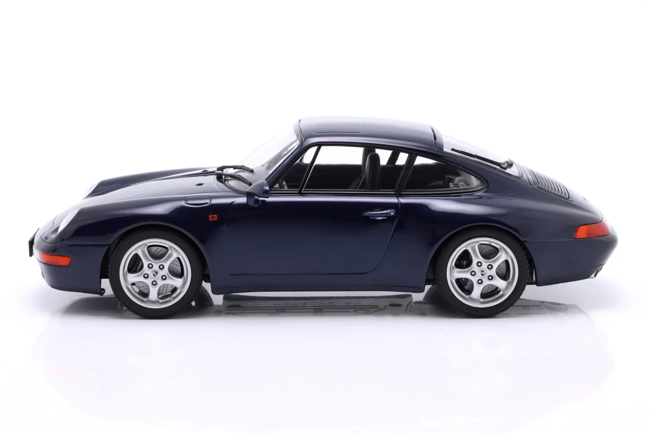 1/18 Minichamps 1993 Porsche 911 (993) Coupe (Iris Blue Metallic) Diecast Car Model