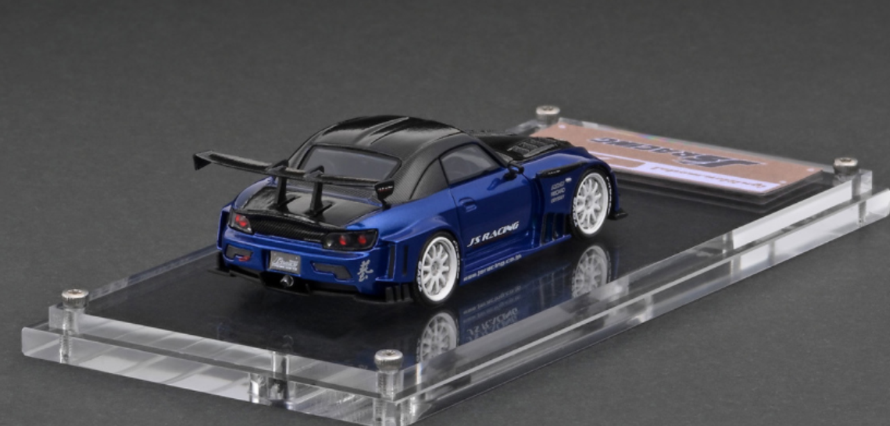 1/64 Ignition Model J‘S RACING Honda  (AP1) Blue Metallic Resin Car Model 