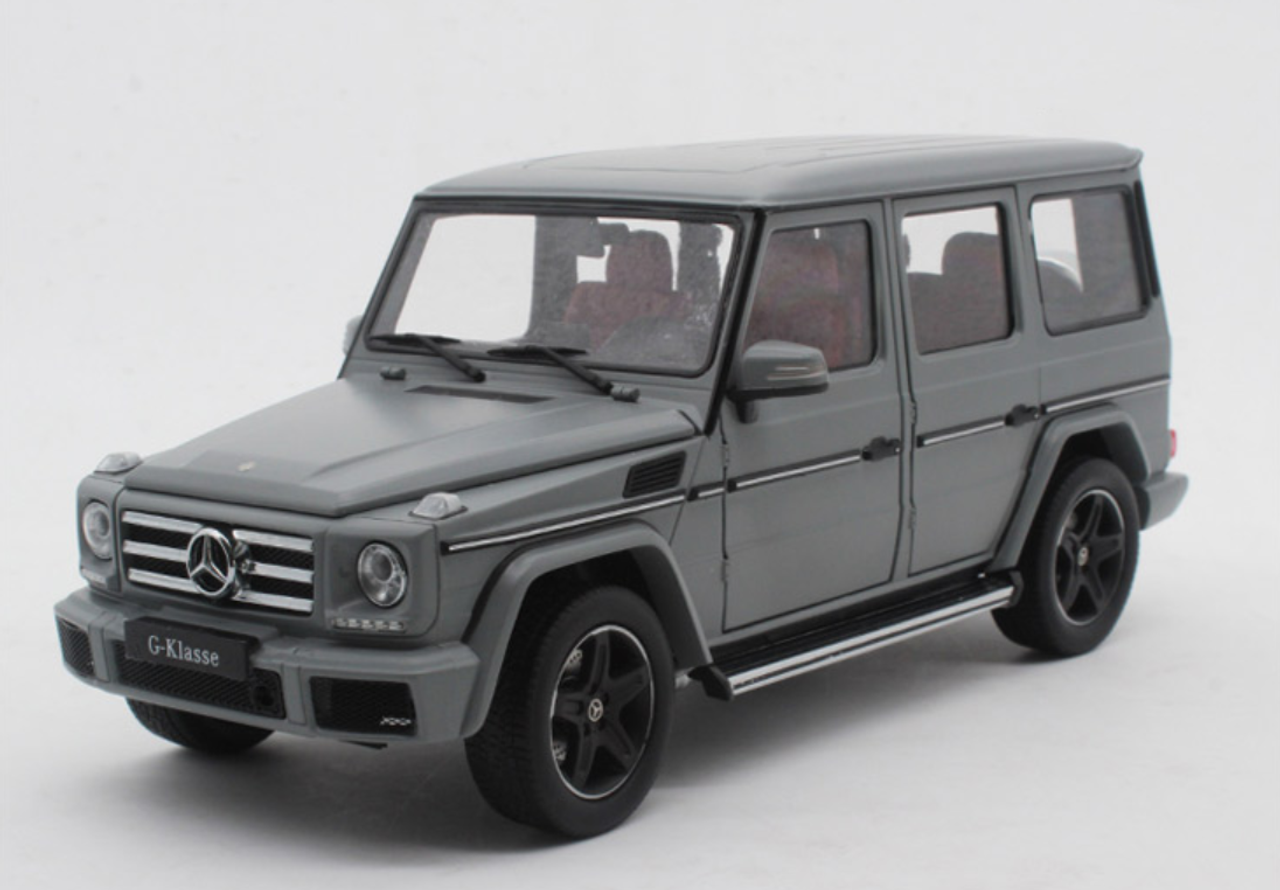 得価送料無料iScale 1/18 Mercedes Benz G Class (W463) ◆ Designo Mystic White Pearl, AMG Wheels ◆　メルセデス　ベンツ G-Klasse 乗用車