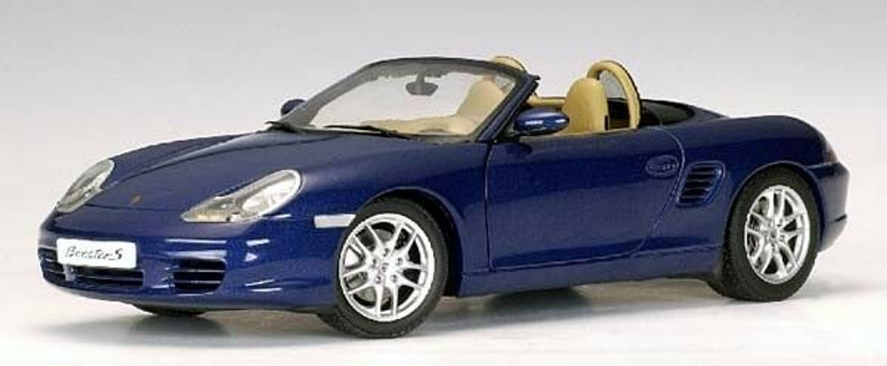 1/18 AUTOart Porsche Boxster S 986 Cabriolet Facelift (Lapisblue Metallic)  Diecast Car Model