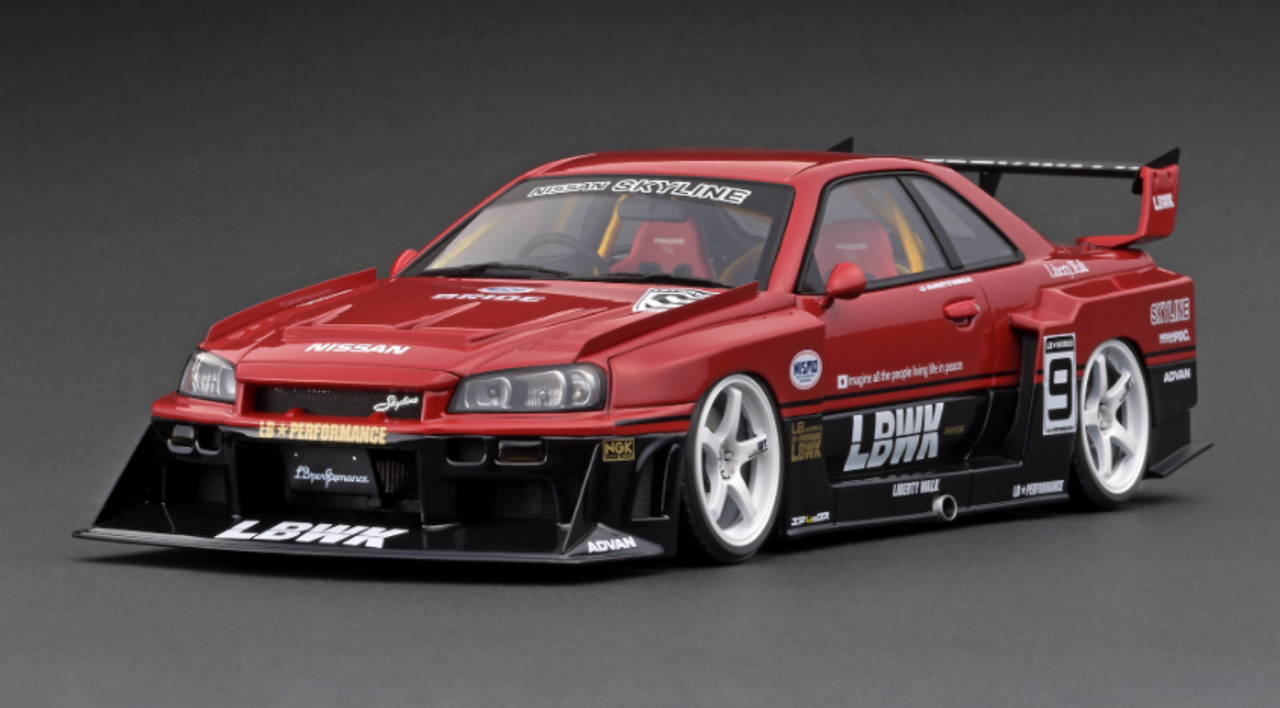 1/18 LB-ER34 Super Silhouette SKYLINE-