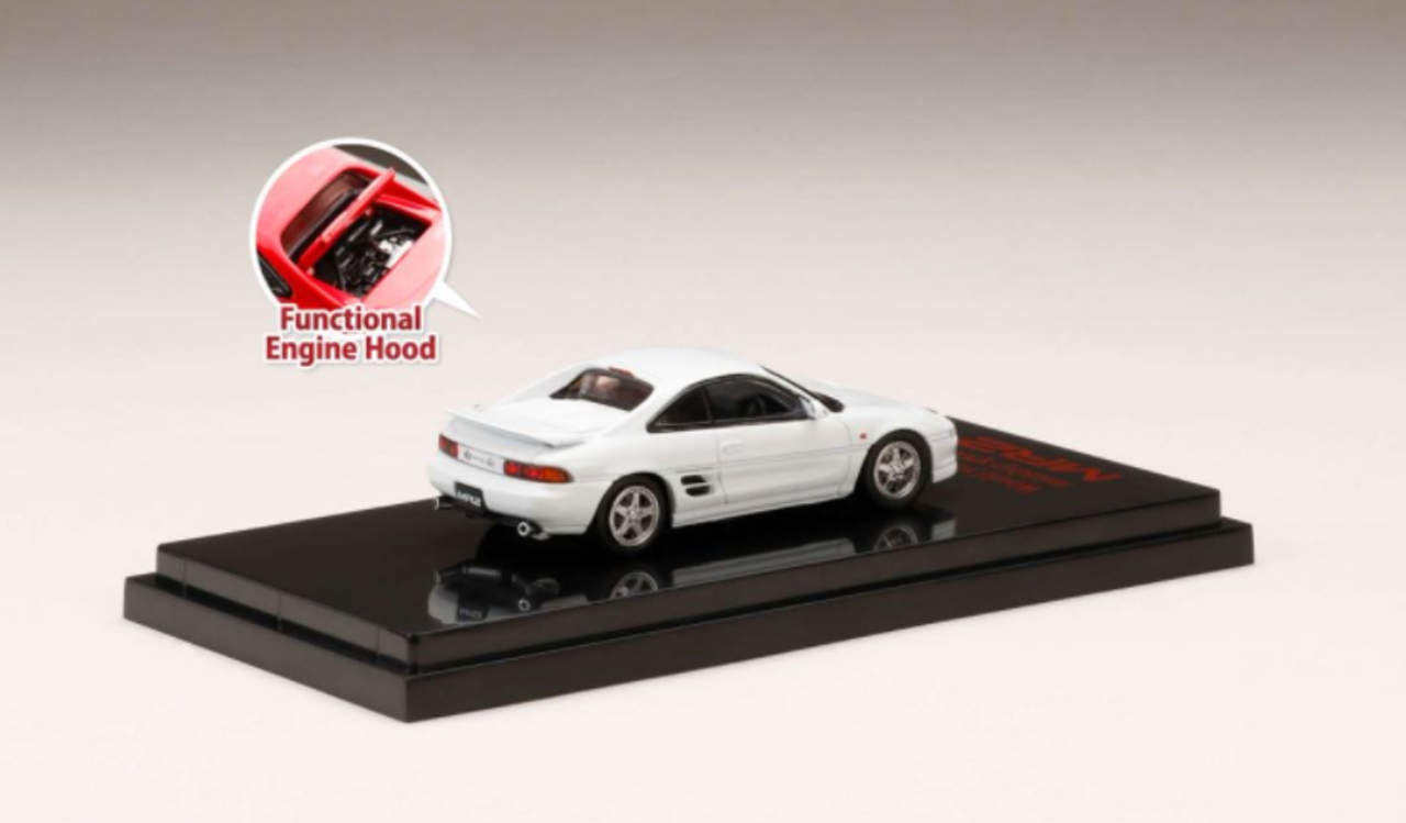 1/64 Hobby Japan Toyota MR2 (SW20) GT-S Customized Version White