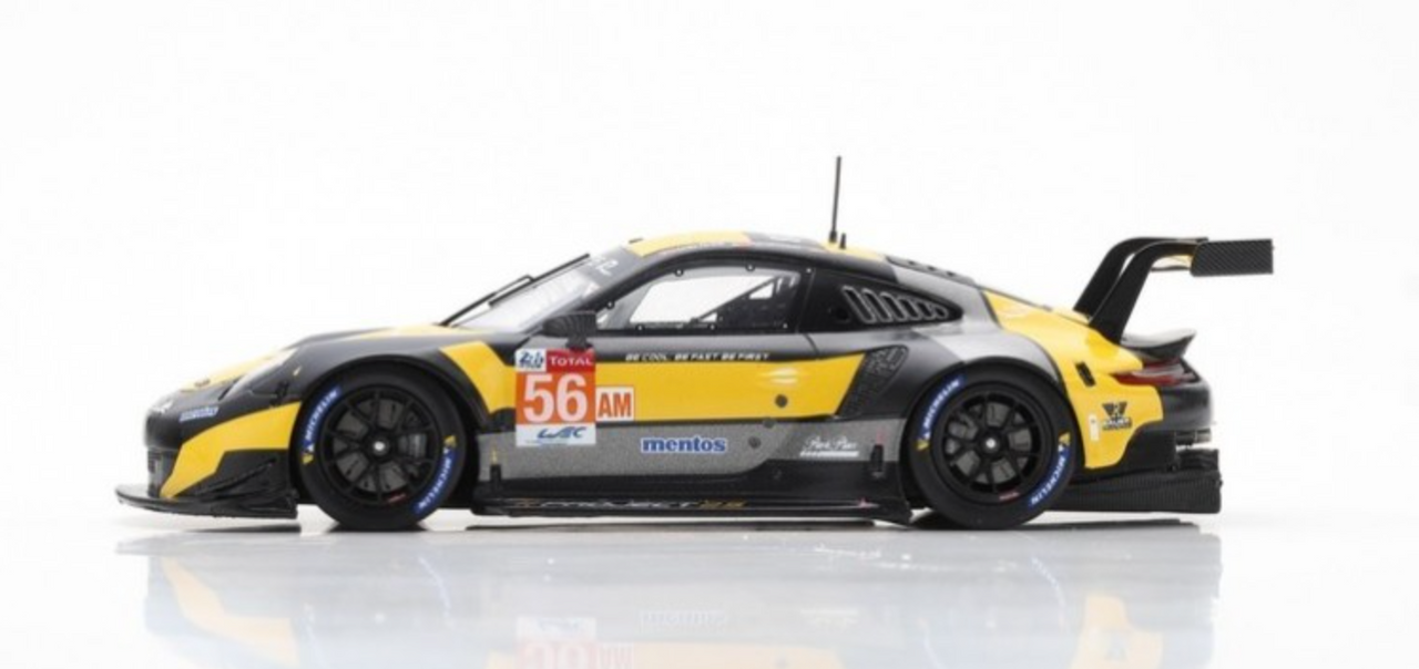 1/43 Porsche 911 RSR #56 24H Le Mans 2018 Team Project 1 J. Bergmeister - P. Lindsey - E. Perfetti