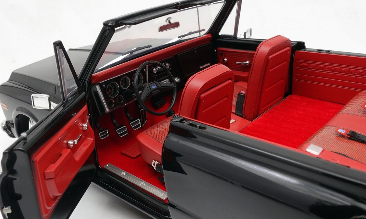 1/18 ACME 1972 Chevrolet Blazer Custom (Black) Diecast Car Model