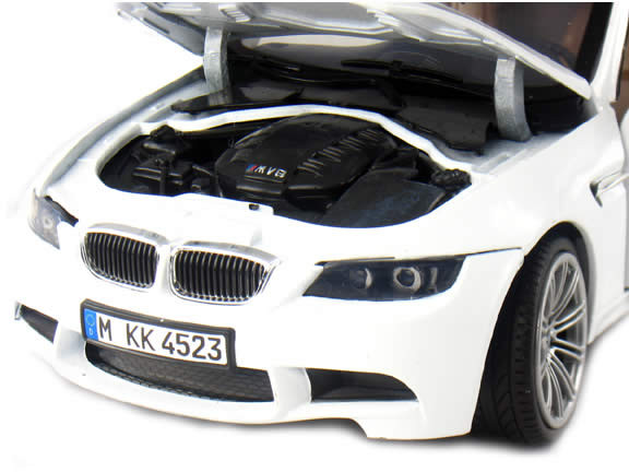 1/18 Motormax BMW E92 (2008-2013) M3 Coupe (White) Diecast