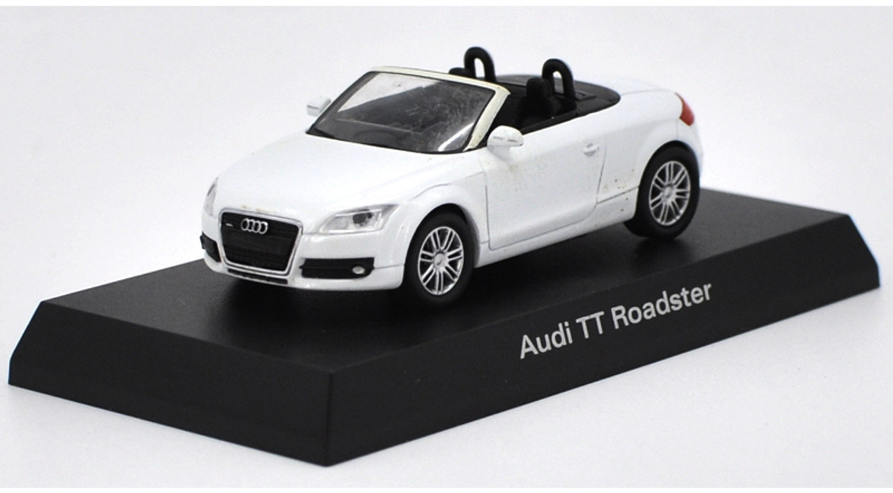 1/64 Kyosho Audi TT Roadster (White) Diecast Car Model