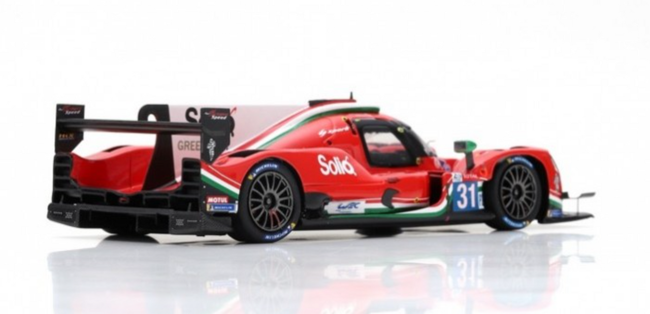 1/43 Oreca 07 - Gibson #31 24H Le Mans 2018 - 9th Place DragonSpeed R. González - P. Maldonado - N. Berthon